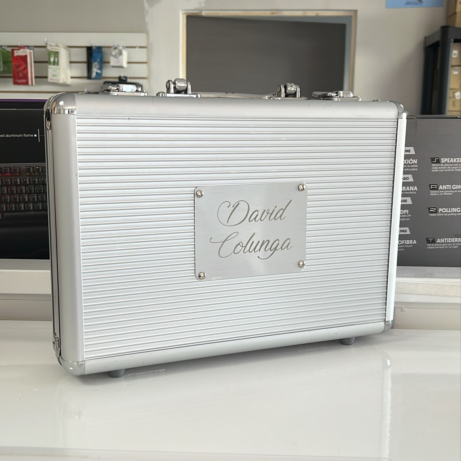 Trabajo de grabado laser en Ciudad Juárez